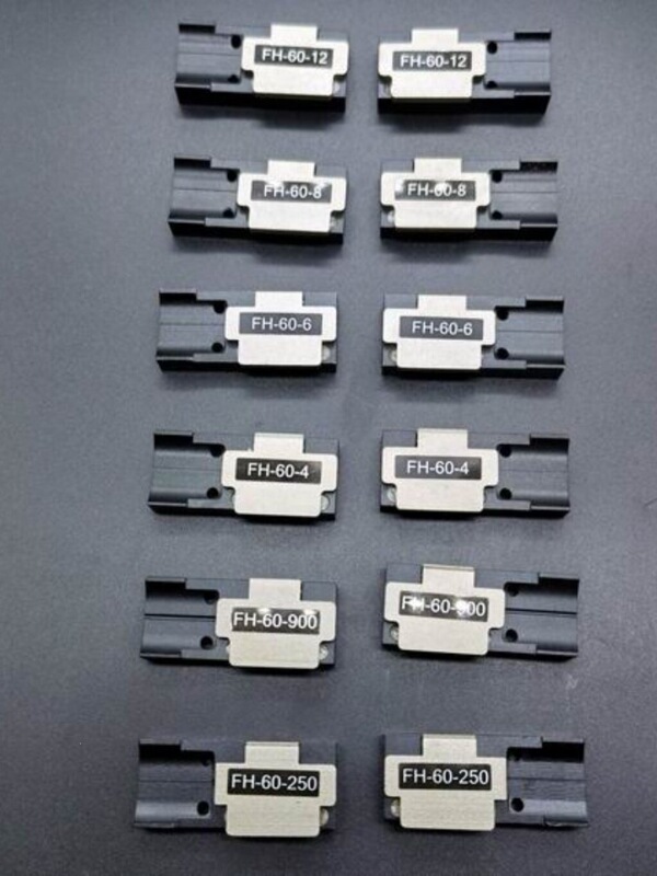 Fiber Optic Clamp Fh-60-12/8/6/4 Fujikura Fusion Splicer Clamp Fsm-50R/60R/70R/17R/18R