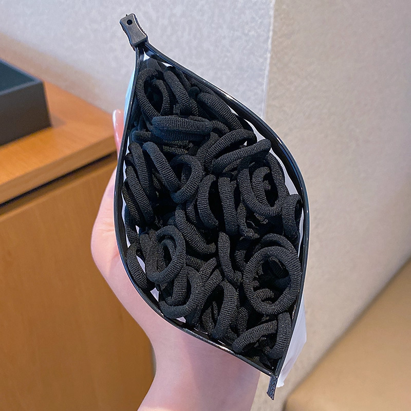 200根/袋儿童发圈宝宝不伤发毛巾圈高弹力基础扎头发女孩头绳发饰|undefined