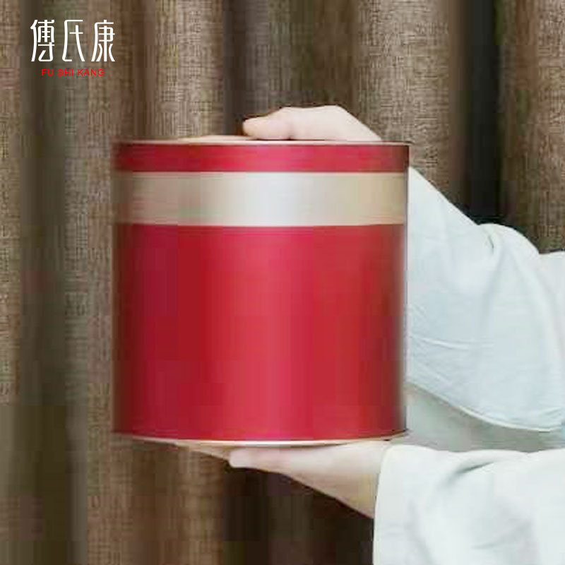 普洱茶饼罐七子饼茶叶缸包装盒白茶散茶桶铝合金大号多层储存茶罐