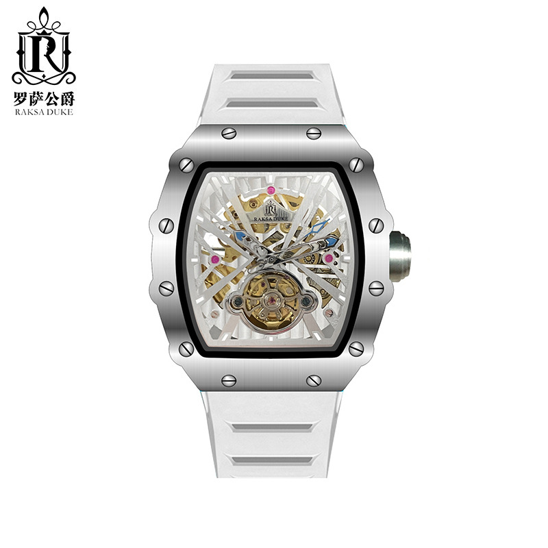 mechanical square swiss watch