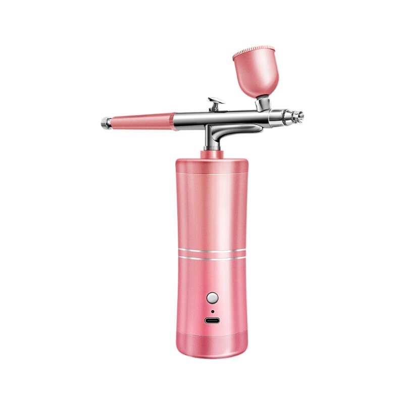 新型家庭用ハンドヘルド高圧酸素注入器、水分導入器、直販ネイルアート、ケーキスプレーペイントカラー導入器|undefined