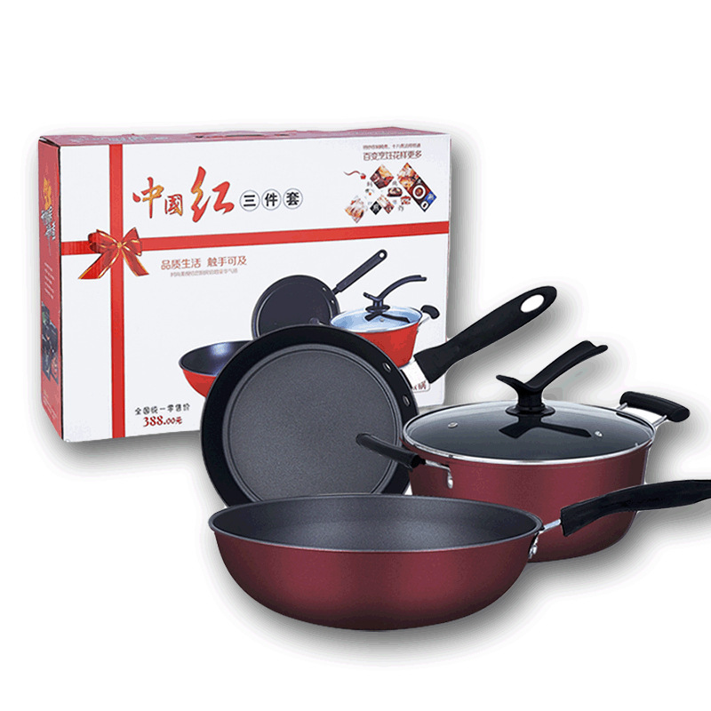 Non-stick pot practical gift frying pan...