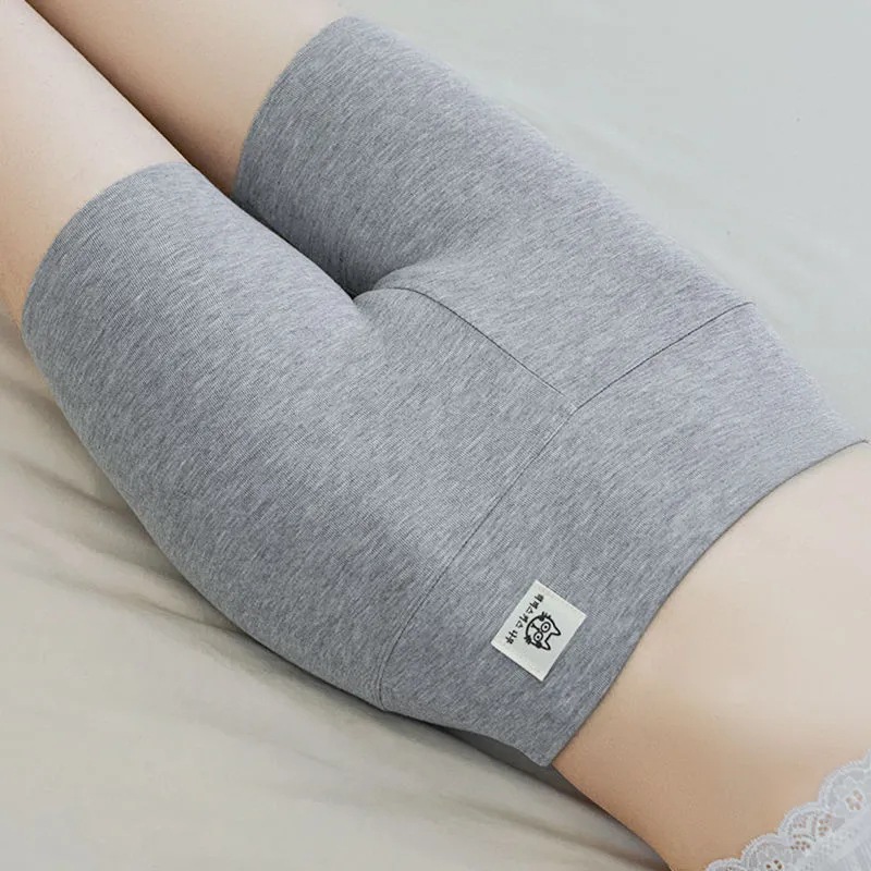 Rayon safety pants women's anti-exposure summer wear thin high waist belly contracting hip lifting plus size three-point bottoming shorts women