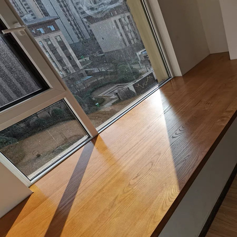 Cherry Wood Ash Oak Solid Wood Bay Window Sill Elm Board Bay Window Solid Wood Board Window Sill Board Log Bar Board