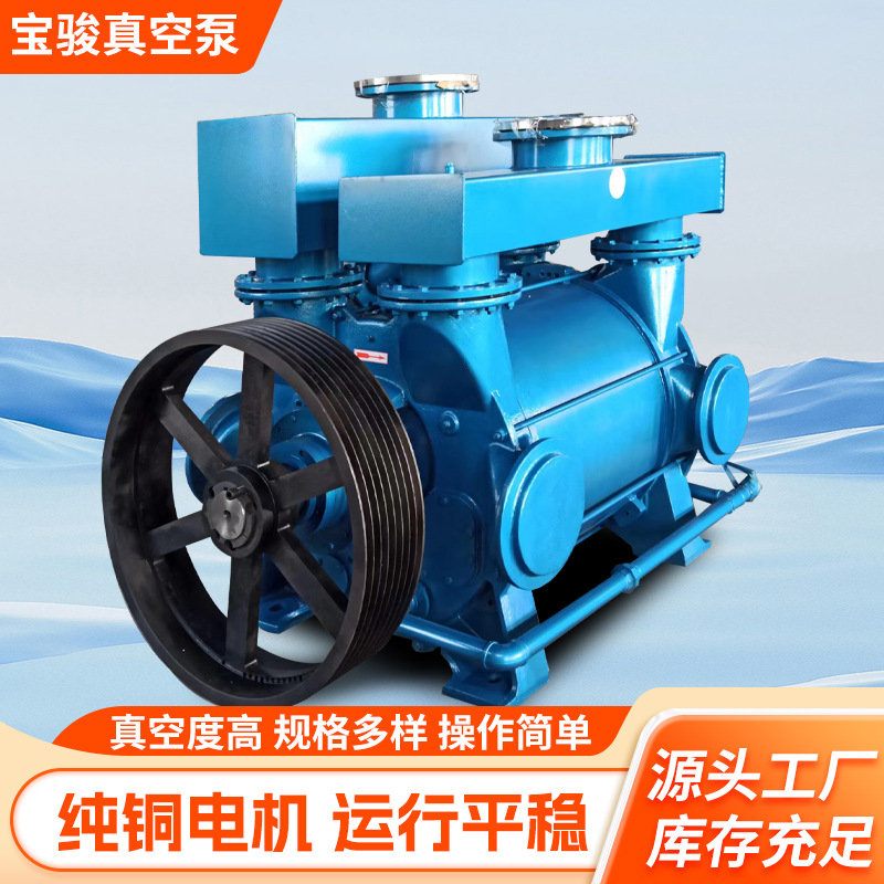 2BE系列水环真空泵 V法铸造真空系统 脱硫化工泵工业用抽气泵