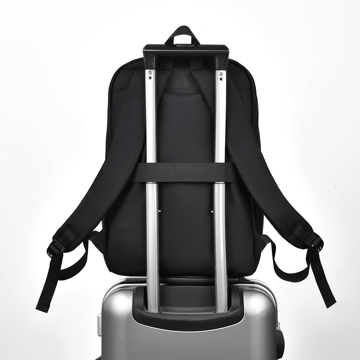 Comercio exterior al por mayor 2024 nueva mochila para hombres de gran capacidad para viajes de negocios, mochila para computadora para estudiantes de secundaria