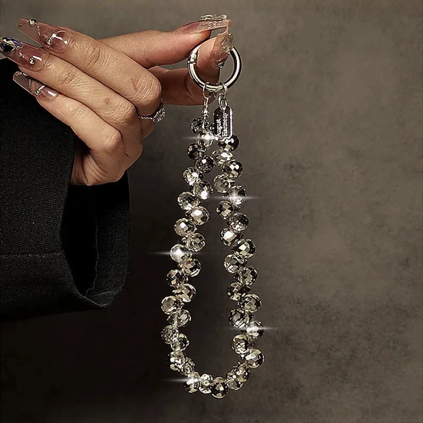 Mobile phone, short strap drop-shaped, chain, protective handheld beaded bracelet, high-quality style