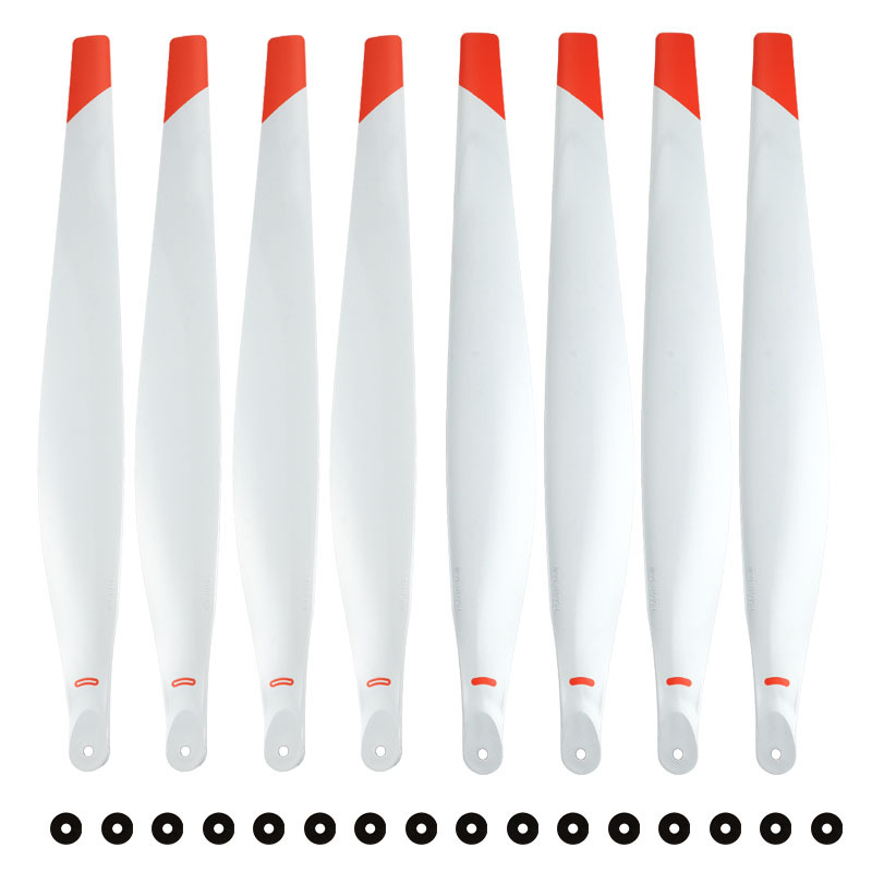 黑马适用于大疆 T25 T25P 高碳素 桨叶 白色防晒 5018 螺旋桨航拍