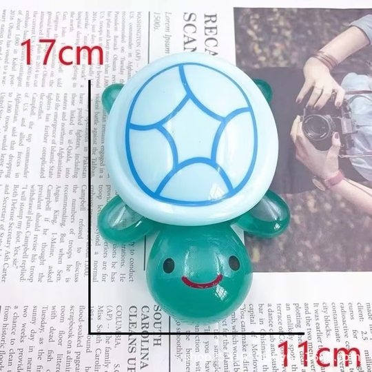 Oversized turtle resin luminous turtle pair touch toys DIY turtle desktop creative tide play ornaments wholesale