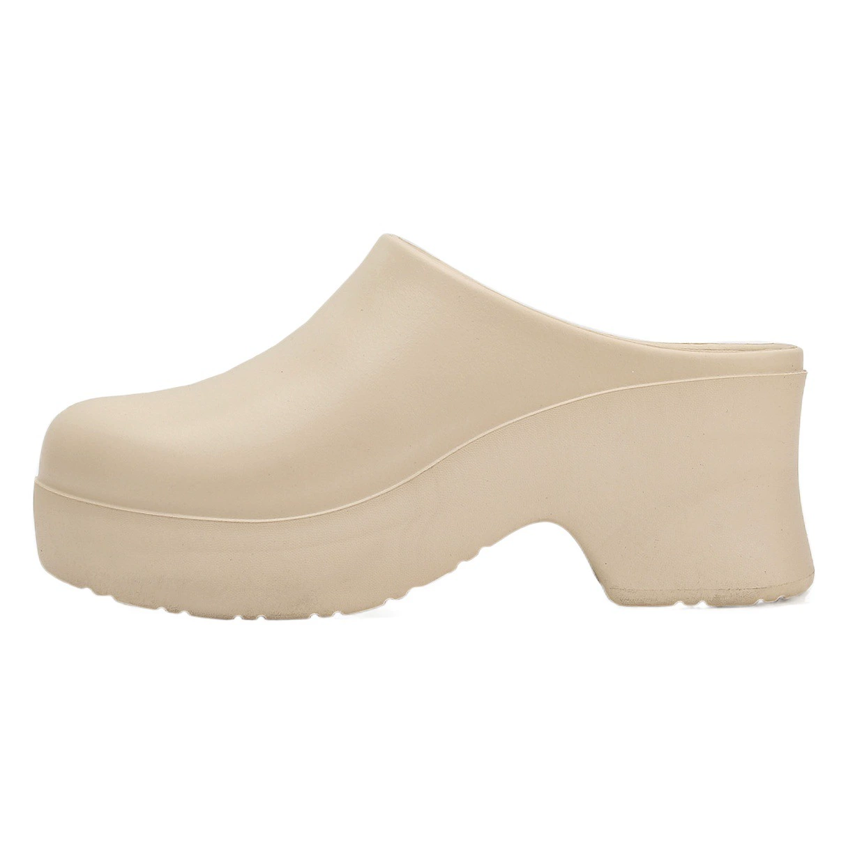 Тапочки Европейские и американские туфли на высоком каблуке EVA, полупакет, крутые женские популярные уличные ботинки Baotou Mule на высоком каблуке, удобные и универсальные.