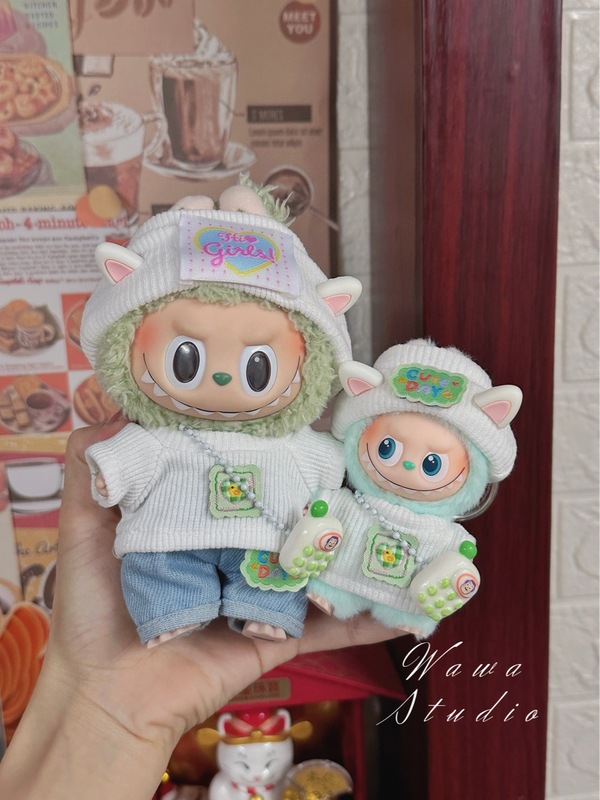 新款四代拉布布网球衣服配件套装可爱娃衣装饰labubu4.0一二三代|undefined