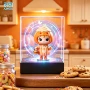 亚克力变换周边哪咤展示盒