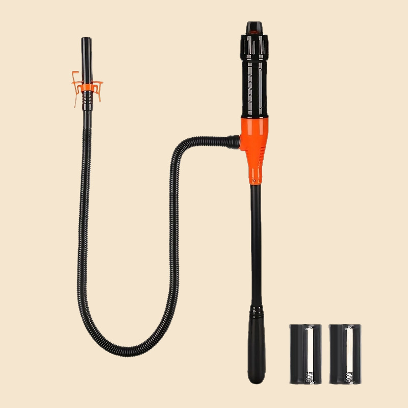 Amazon's best-selling battery-powered electric oil pump, portable oil pump with controllable flow, gun head for pumping from car fuel tanks