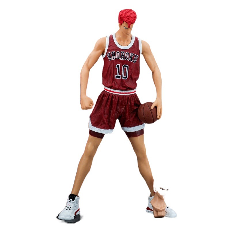 スラムダンクの手による超大型組立桜木花道流川楓赤木晴子湘北バスケットボールカラーボックスモデル