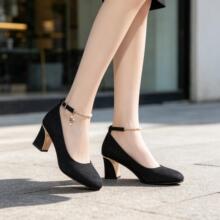 ˮ���߸�ЬŮ�yɫ�A�^�ָ��и�5cm�Y�������Ь��Ьһ�ֿێ����