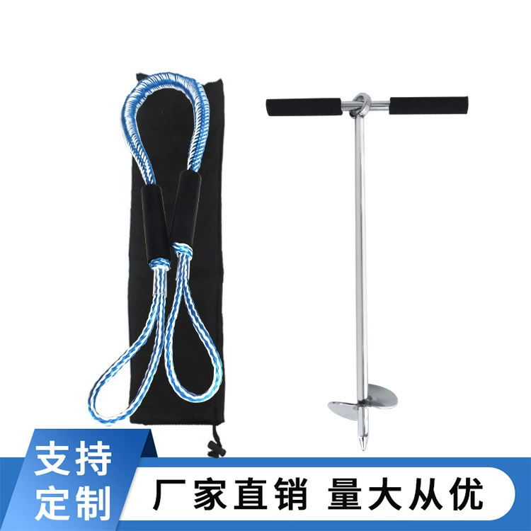 316 из нержавеющей стали спиральный наземный якорь песчаный якорь фиксированная палатка теплица спиральный наземный якорь дрель морской пляжный якорь