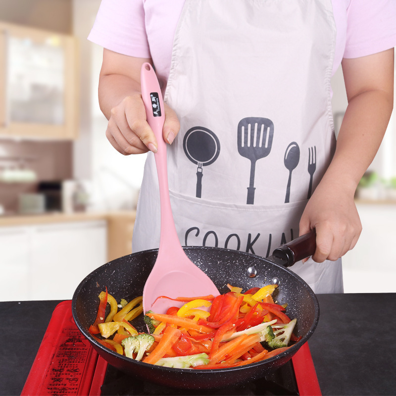Cocina frita pala de silicona integral todo incluido cocina de cocina