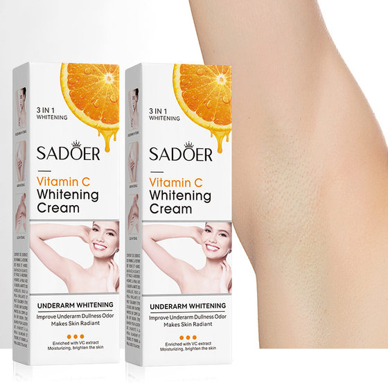 English SADOER vitamin C armpit whitening cream moisturizing hydrating delicate and beautiful cross-border foreign trade Wholesale
