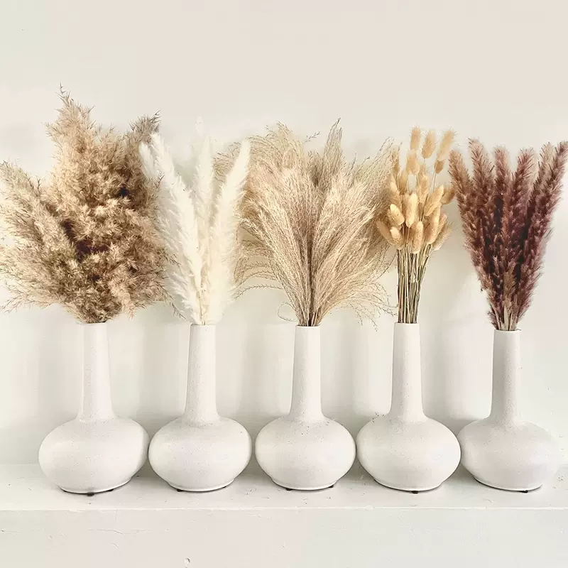  bouquet из засушенных цветов (Панпас трава) Натуральная pampas композиция, 60–70 см, декор для гостиной