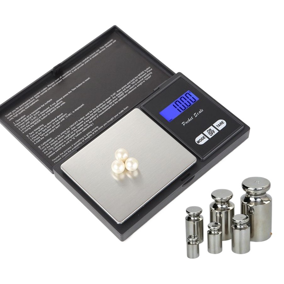 Mini Cs Jewelry Scale 0.01g Portable High-Precision Tool Box Jewelry Scale Electronic Scale