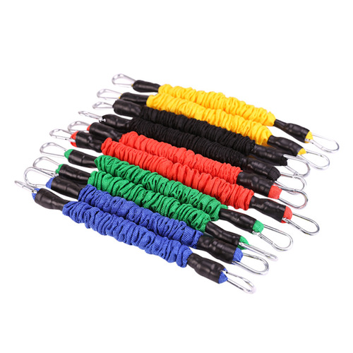 Taekwondo bounce step training tension rope leg strength resistance band ankle tension band training elastic rope