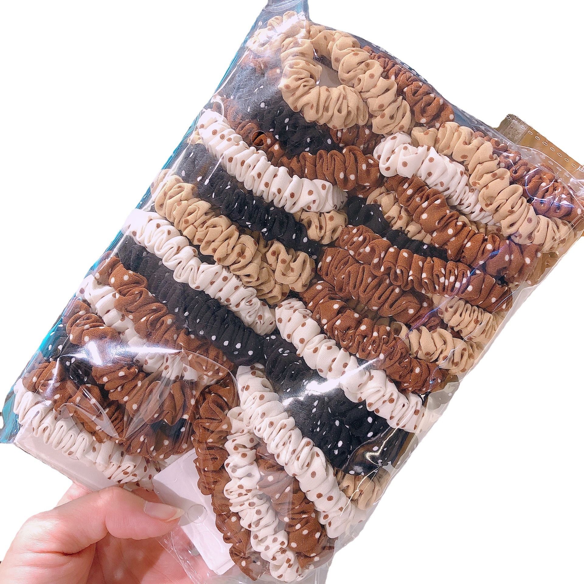 Corea del Sur temperamento simple anillo de intestino delgado cabeza de niña cuerda dulce tocado floral accesorios para el cabello corbata para el cabello de mujer