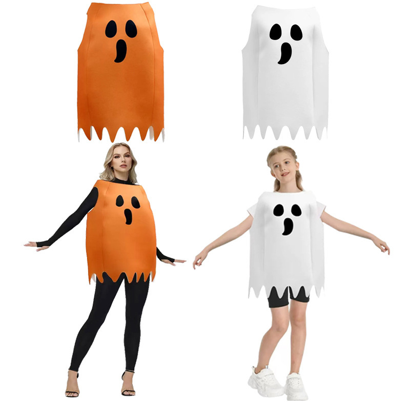2025 Halloween Costumes, New Products, Cos Ghost Spoof Stage Costumes, Personalized Printed Costumes