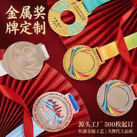 金属奖牌定制城市大型活动纪念奖章博物馆大学参观景点纪念奖牌