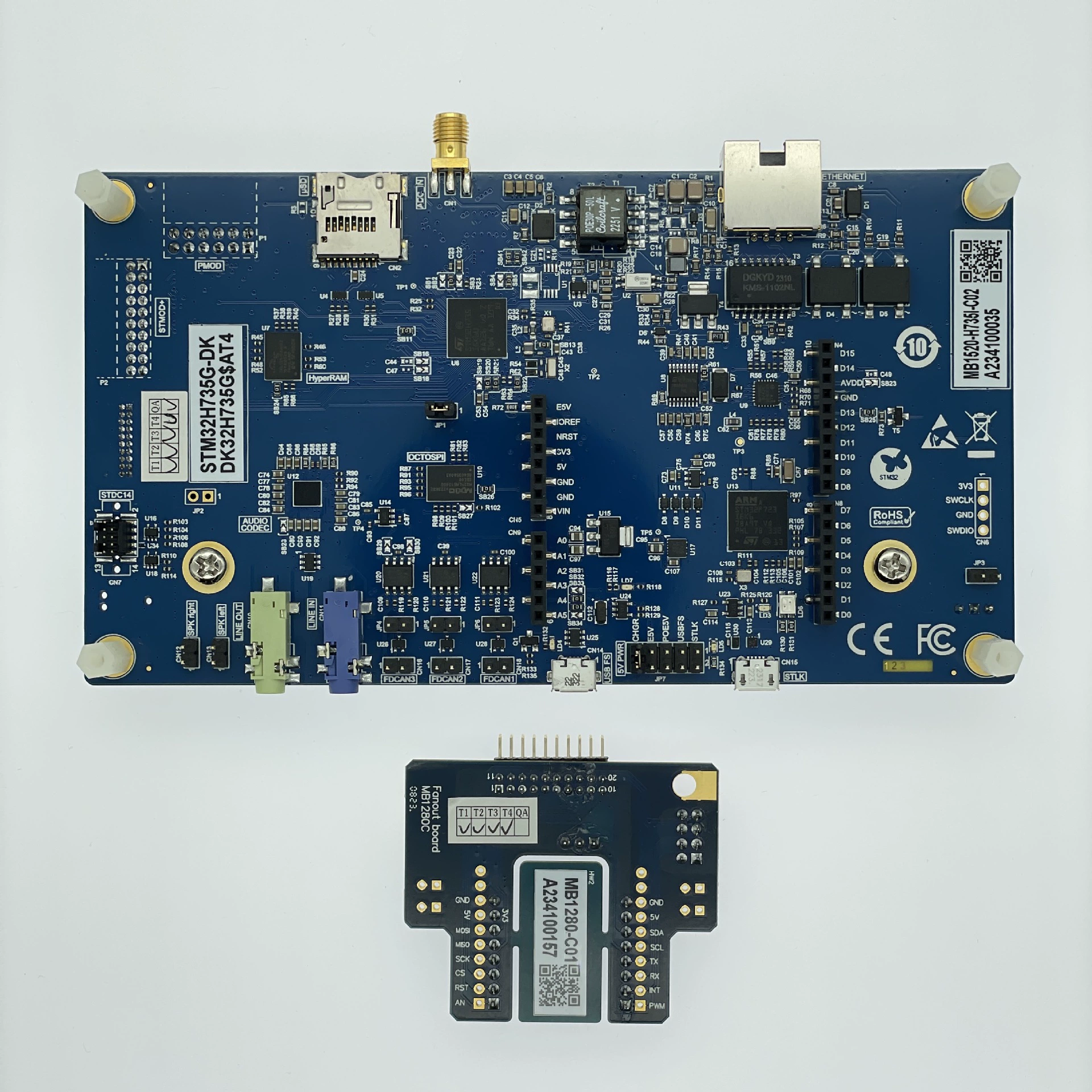 Original spot STM32H735G-DK STM32H735igk6u Discovery Development Kit