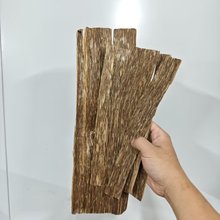 天然烟片料越南沉香皮油批发插烟条烟丝单面油脂沉香木香熏香料