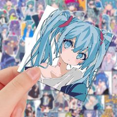 108 日本の二次元アニメ初音ミクステッカーインかわいい女の子ステッカー装飾ハンドブック自己粘着