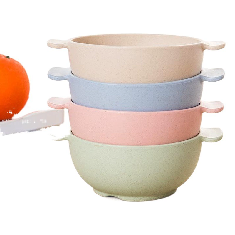 Охрана окружающей среды пшеничное волокно пластик Пшеничная солома детская посуда костюм творческий детский сад ученическое отделение пластина