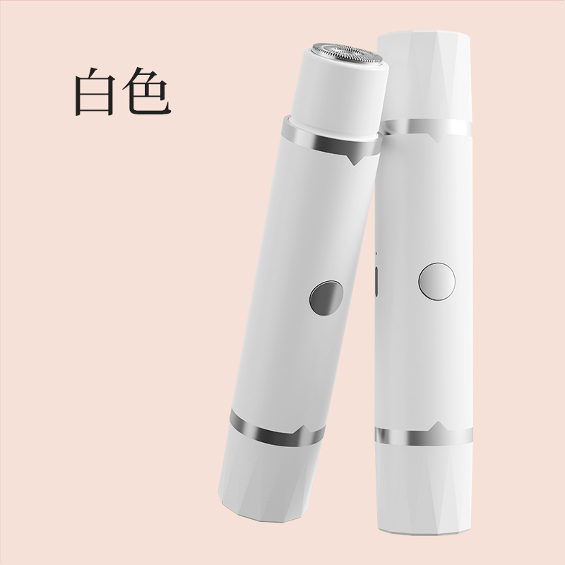 女性用クロスボーダー電気脱毛器、両頭シェーバー、全身陰部陰毛トリマー、シェービング脱毛器、ポータブル|undefined