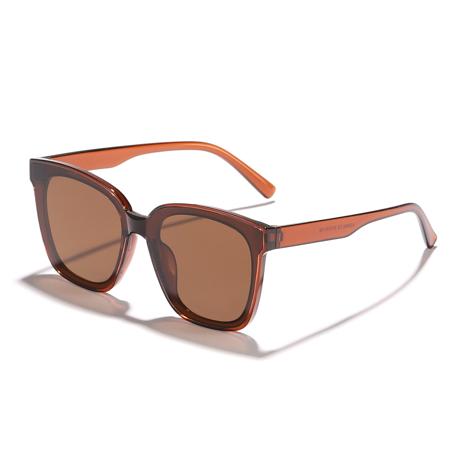 2024 nuevas gafas de sol simples con marco generoso retro transfronterizo