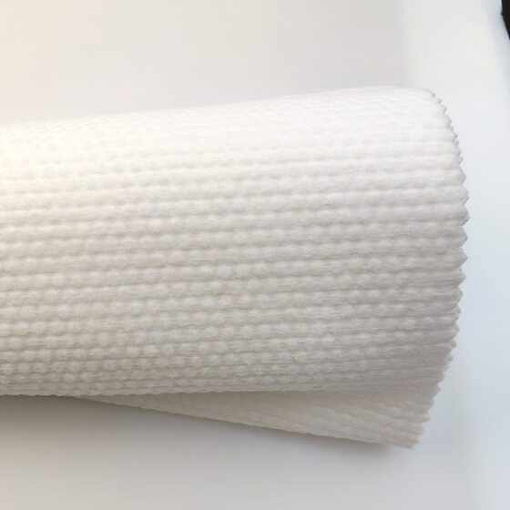 White pearl pattern spunlace non-woven waterproof absorbent sanitary products wipes cotton soft towel cleansing towel raw material in stock