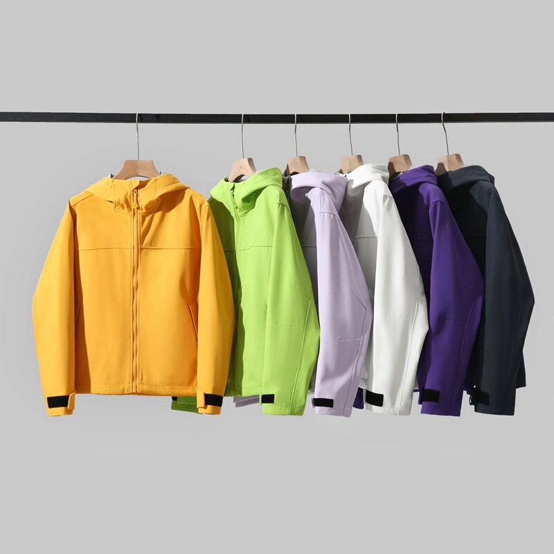 Autumn Women's Outdoor Dopamine Color Anti-Peaks and Water-Repellent Loose Soft Shell Sports Mountaineering Casual Jacket Trendy