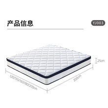 定制棉乳胶卷包软垫卧室家用独立袋弹簧五星级酒店床垫主卧厚垫子