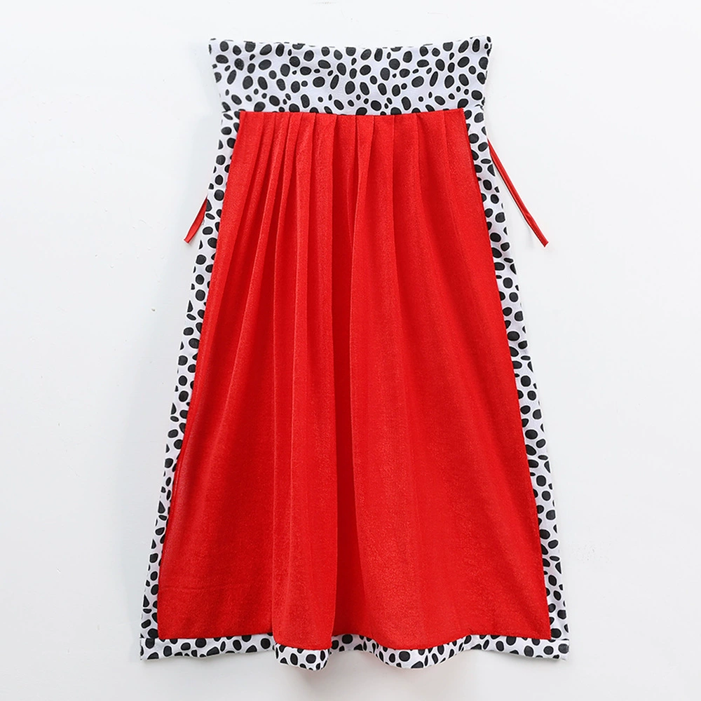 Хэллоуин плащ детский косплей красный воротник шнуровка плащ король плащ 2025