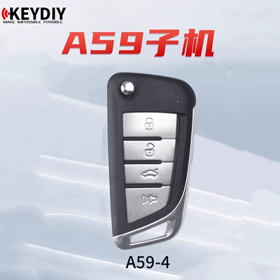 Car Keys: Sub-Machine - All Series - kd-sub-machine-a59-4-keys