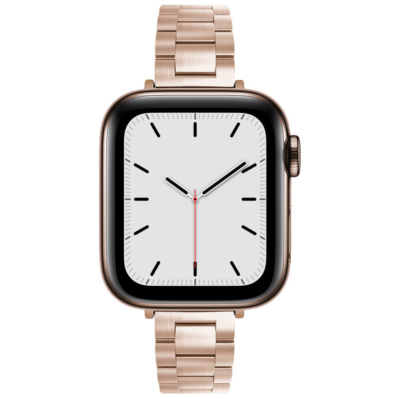62g Weight Apple watch watchband Classification 304 Stainless Steel Material Solid Color Pattern Casual, Retro Style Casual Retro Solid Color Apple Watch Watchband 1
