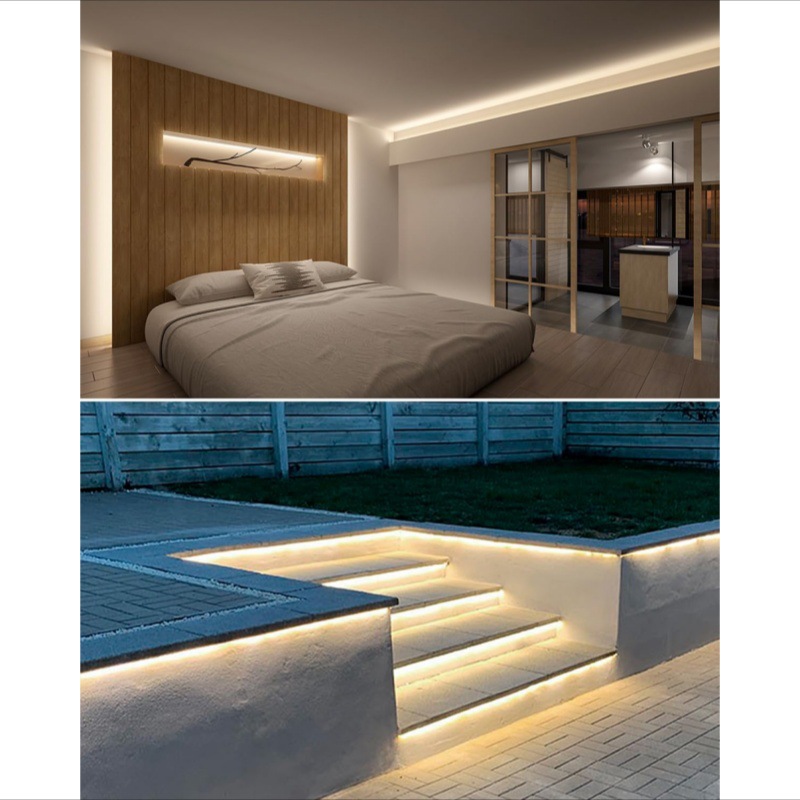 COB 5V LED Strip Light Ultra-Narrow Low Voltage Waterproof USB Self-Adhesive High CRI Flicker-Free TV Ambient Light