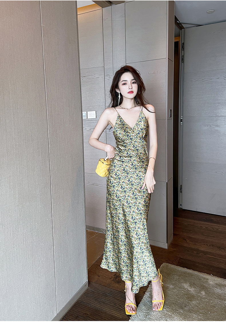A2569 870K ÁO HAI DÂY NỮ CHOTDNG MÙA HÈ HỌA TIẾT HOA HAI DÂY HỞ VAI THỜI TRANG NỮ G03 SẢN PHẨM MỚI