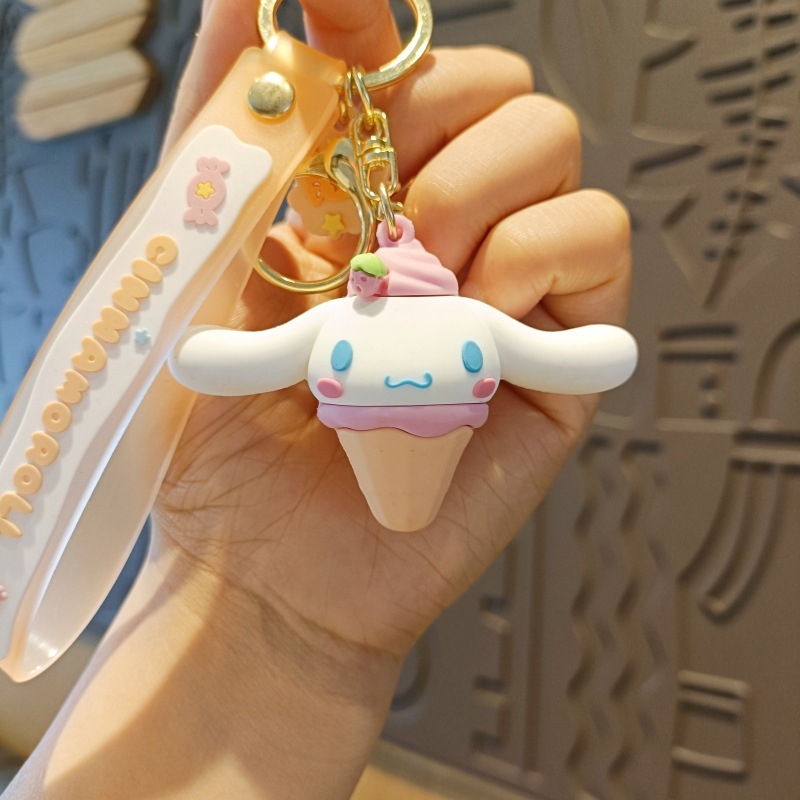 漫画のサンリオのデザートのキーホルダーのお菓子のクロミの美楽ティkt猫の公仔のかばんのペンダントの車のキーチェーン|undefined