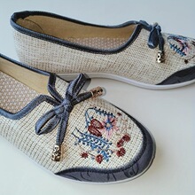 H 92052 Beijing Embroidered Cloth Shoes �����廨��Ь ��