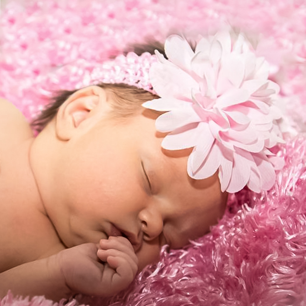 children's shiffon elastic headband