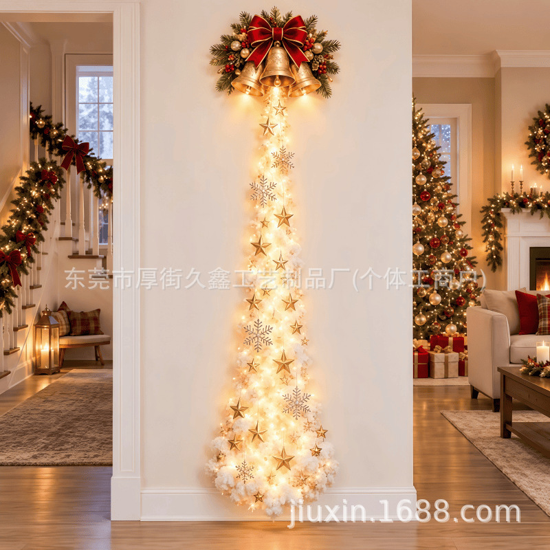 Decoración de Pared del Nacimiento Luminosa de Acrílico con Control Remoto para Hogar en Navidad
