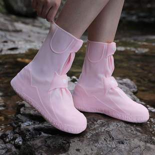 Rain Boots for Men, Rain-Proof Shoe Covers, Waterproof, Non-Slip, Thickeneded and Wear-Resistant, Adult Rain Boots, Water Shoes, Women's Fashionable Kidsren's Snow-Proof Foot Covers