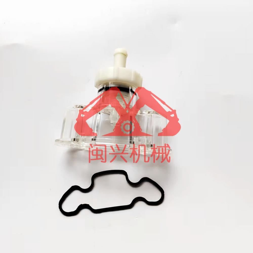适用挖掘机柳工LG913915920922926933E油水分离器油水杯滤杯