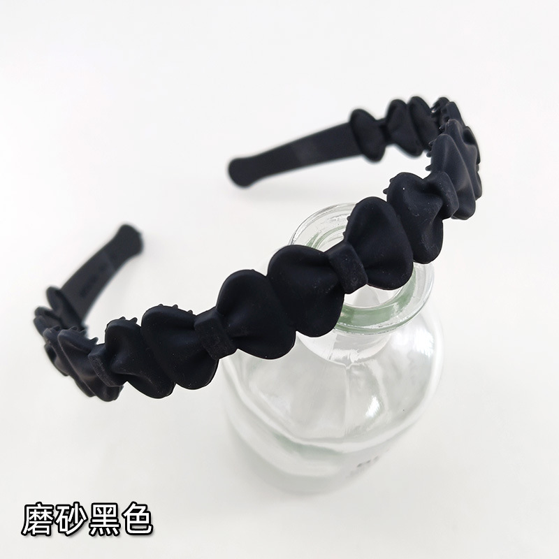 Matte, black