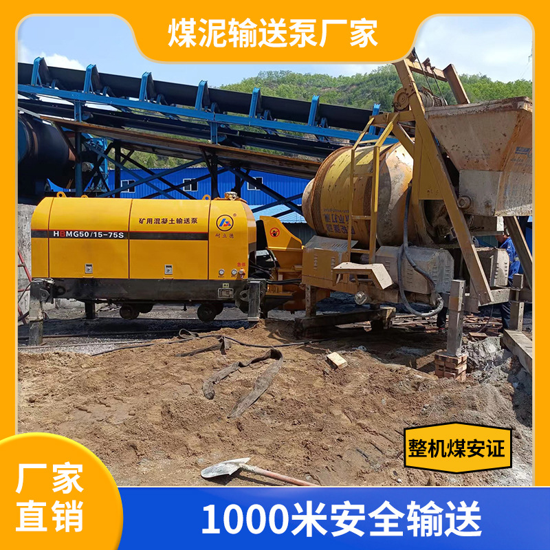 煤泥输送泵厂家 煤矿大型煤泥输送泵 1000米膏体输送 实力厂家